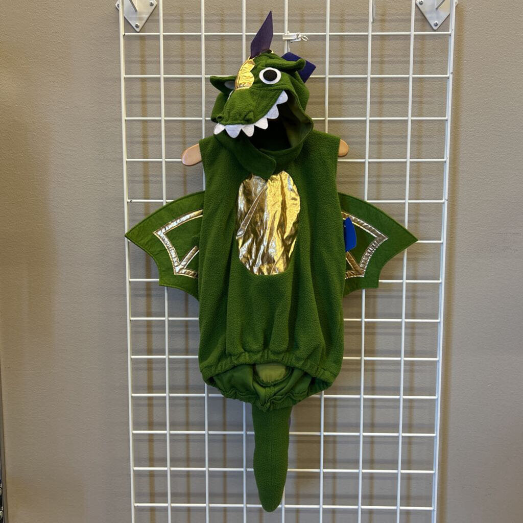 Pottery Barn Green Dragon Costume - 3T