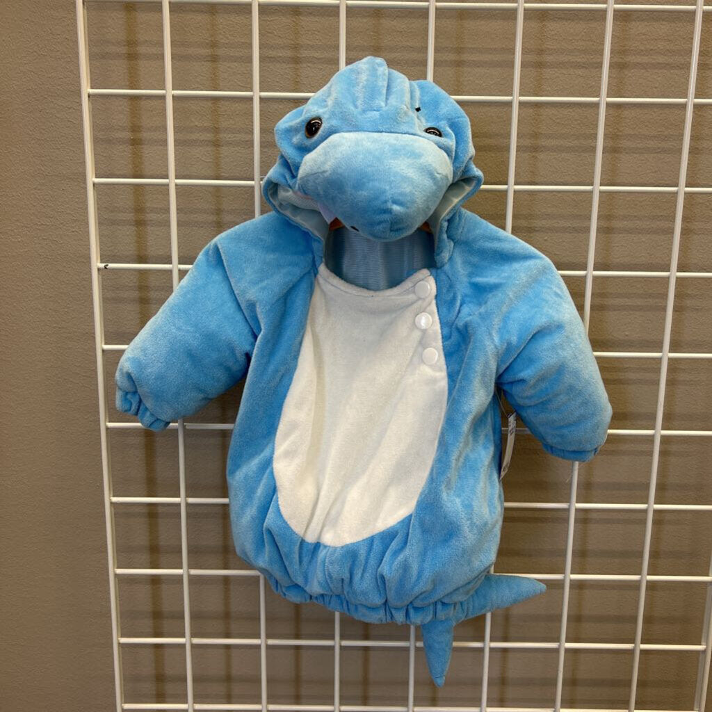 Shark Costume - 0/6m