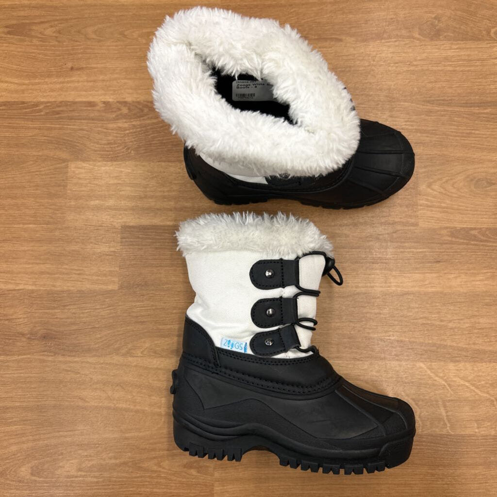 Zoogs White Snow Boots - 8