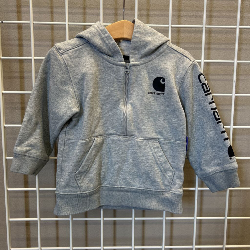 Carhartt Quarter Zip Hoodie (light marks) - 2T