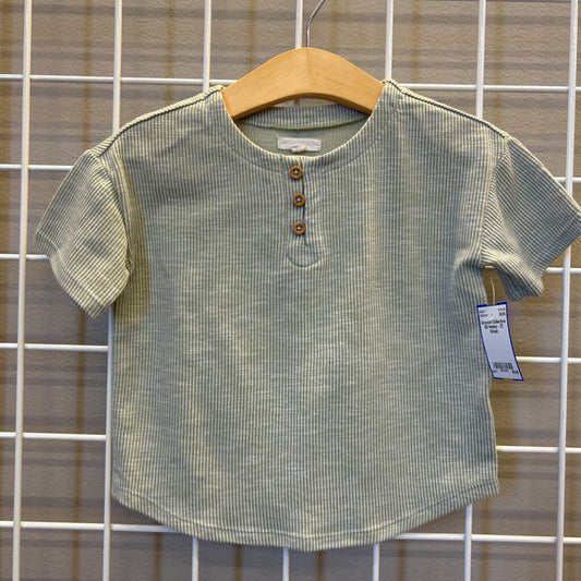 Greyson Collective SS Henley - 3T