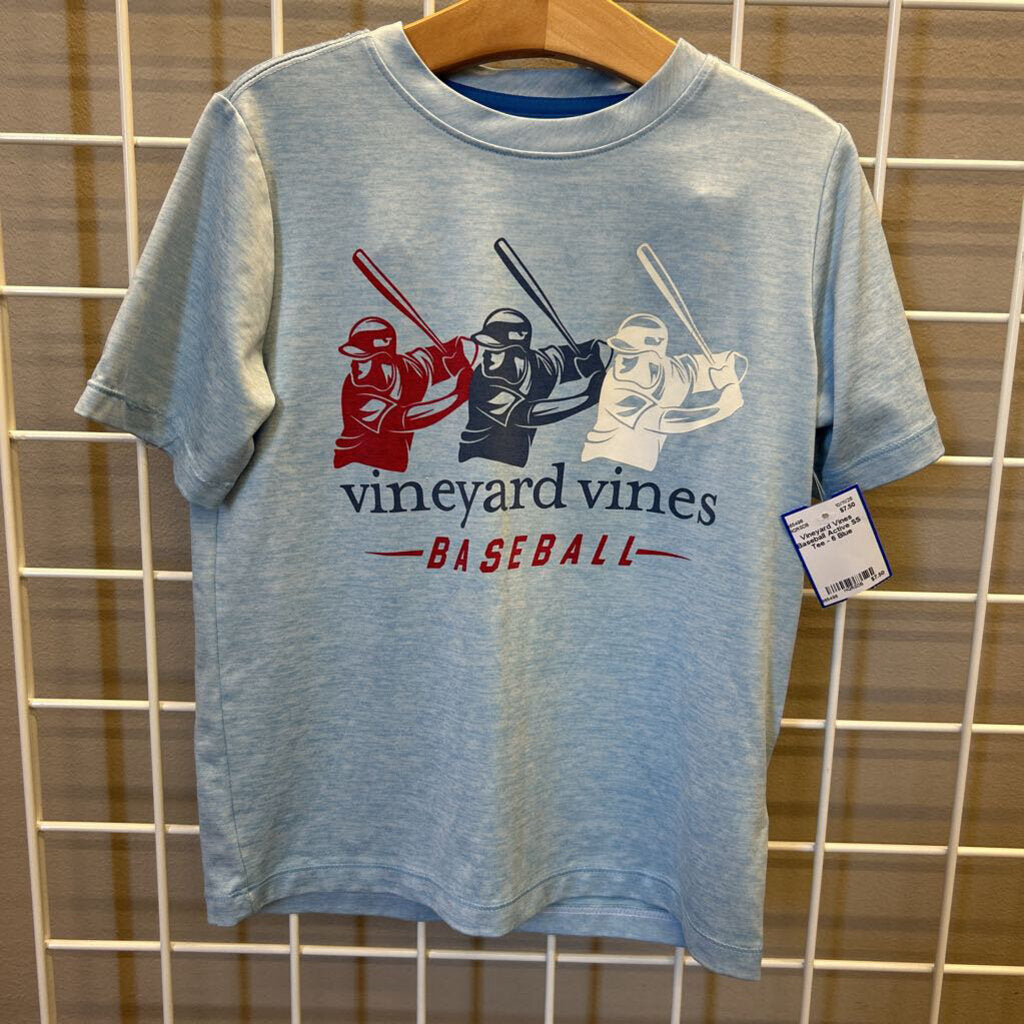Vineyard Vines Baseball Active SS Tee - 6