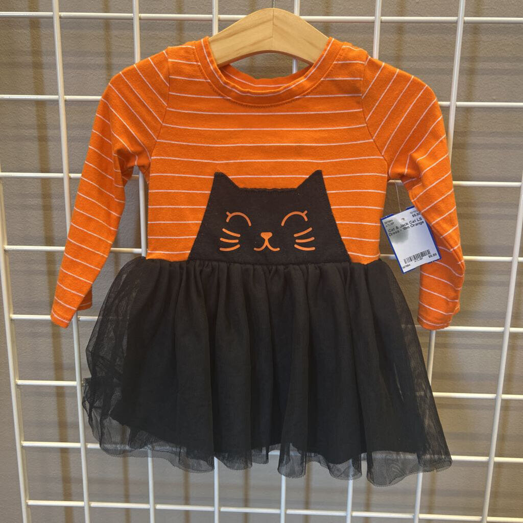 Cat & Jack Cat LS Dress - 18m