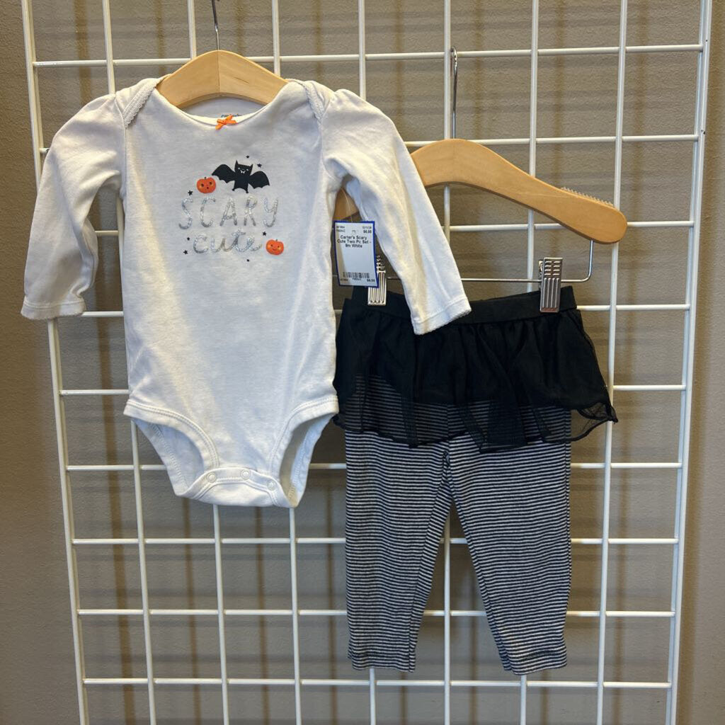 Carter's Scary Cute Two Pc Set - 9m