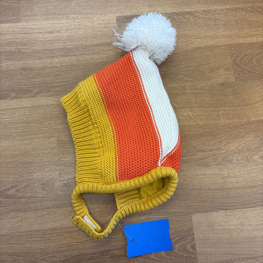 Candy Corn Infant Bonnet