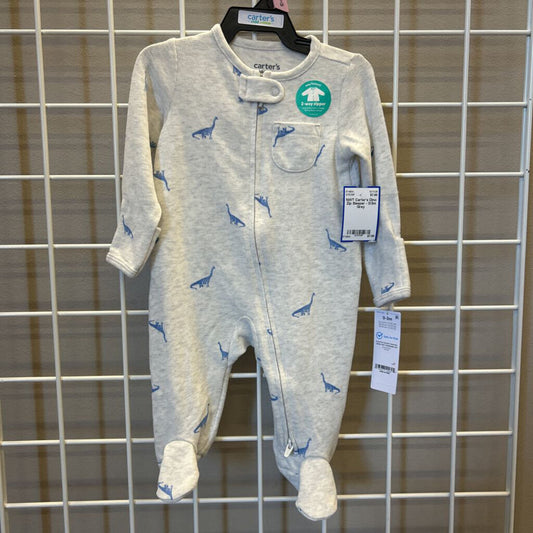 NWT Carter's Dino Zip Sleeper - 0/3m