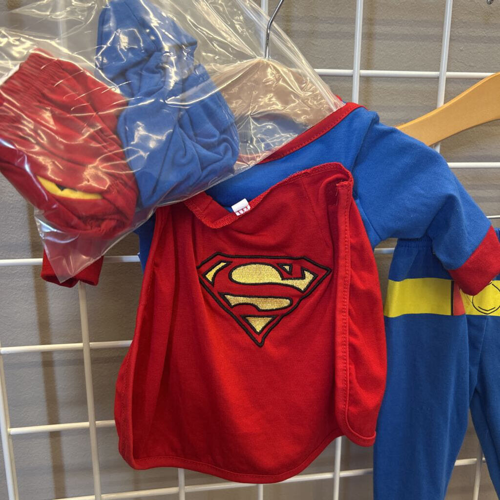 Superman Costume Set - 0/6m