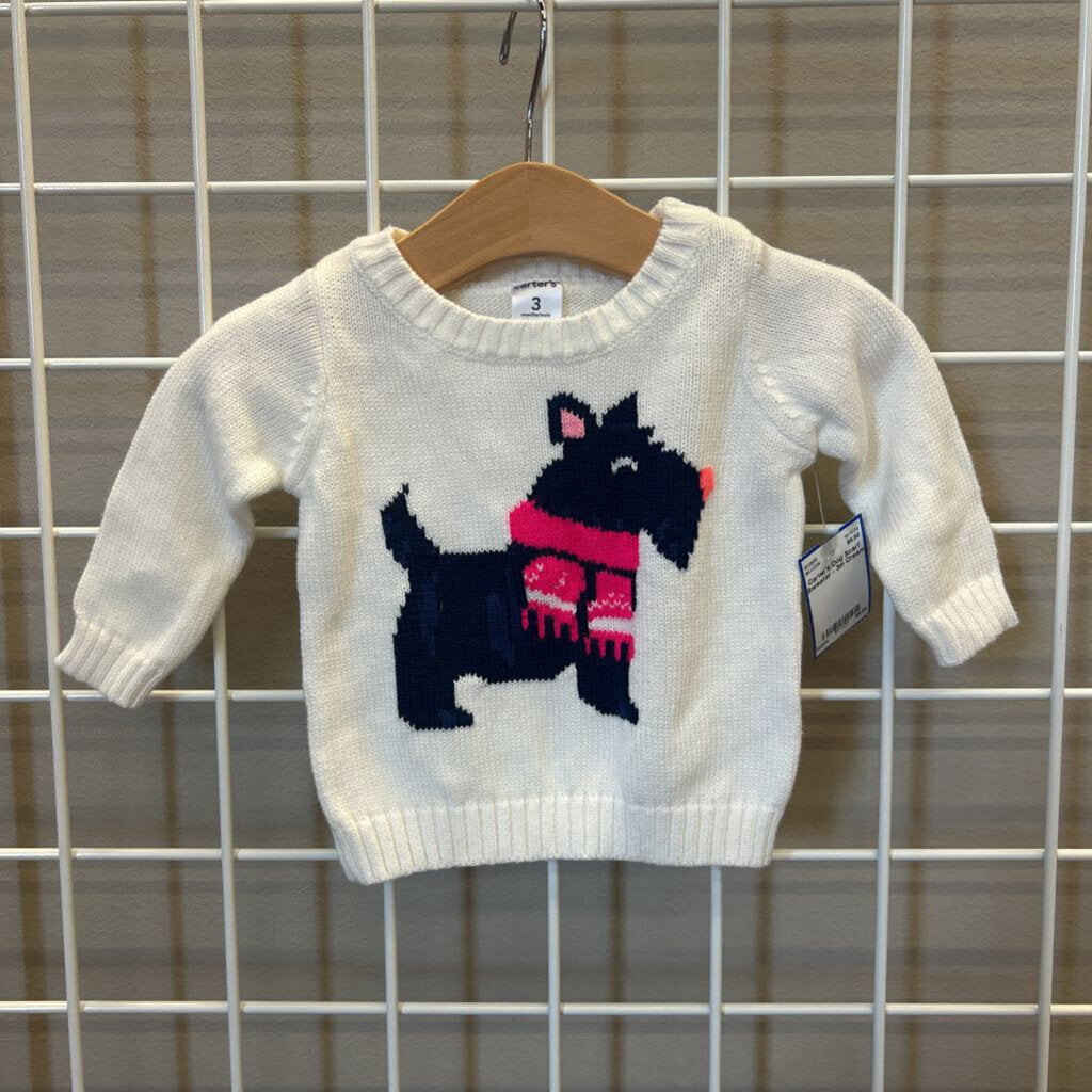 Carter's Dog Scarf Sweater - 3m