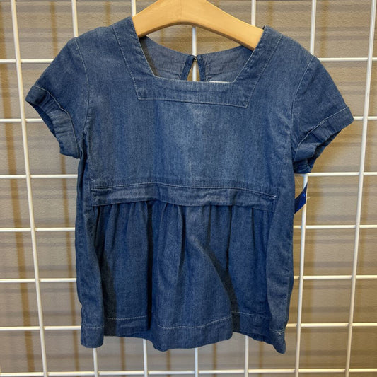 Abercrombie Kids Chambray SS Top - 5/6