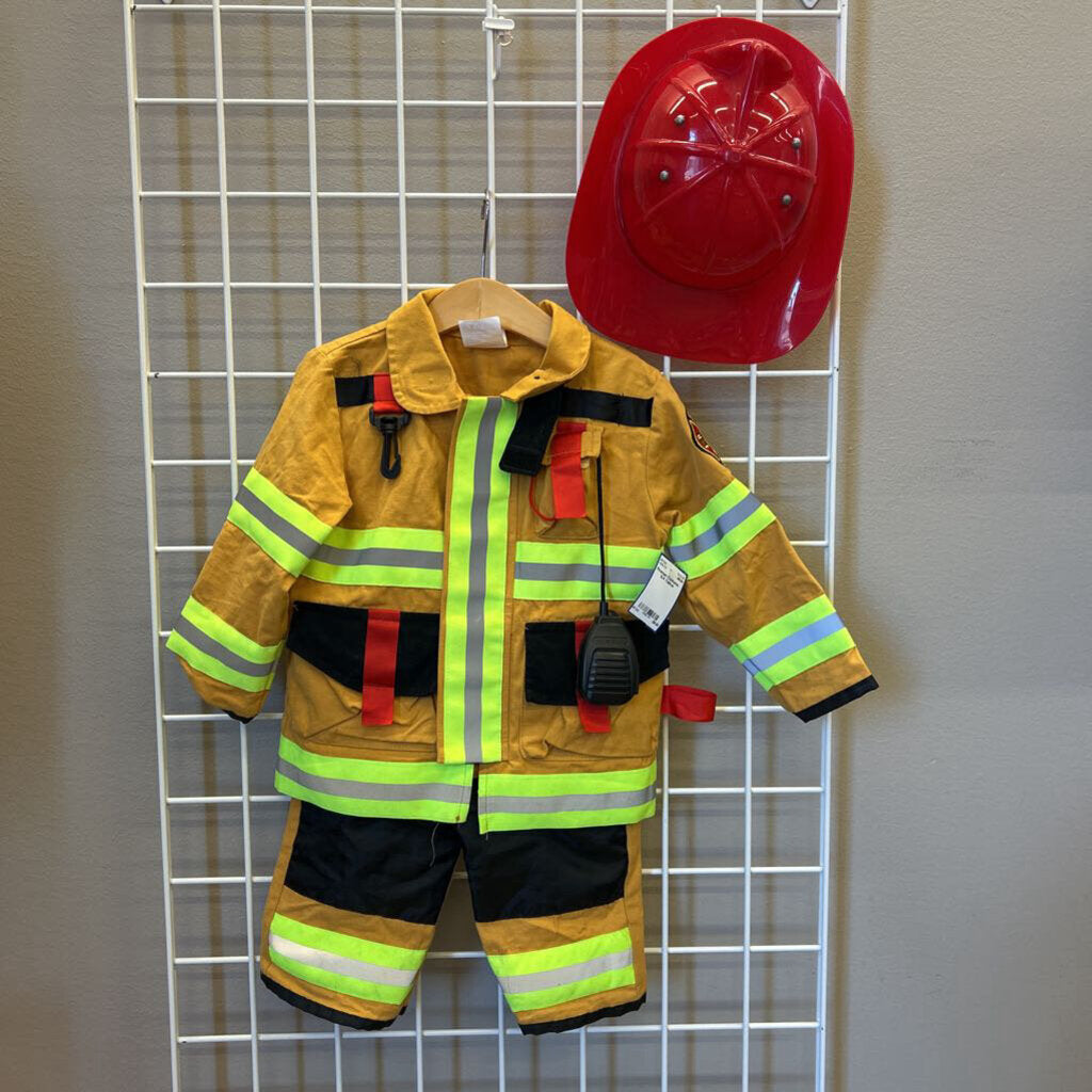 Fireman Costume - 3/4