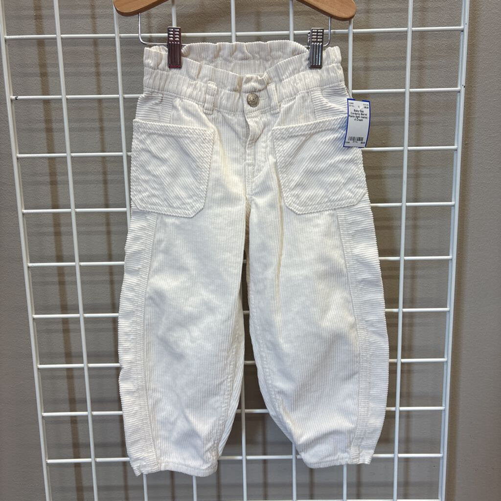 Baby Gap Corduroy Barrel Pants (light marks) - 4