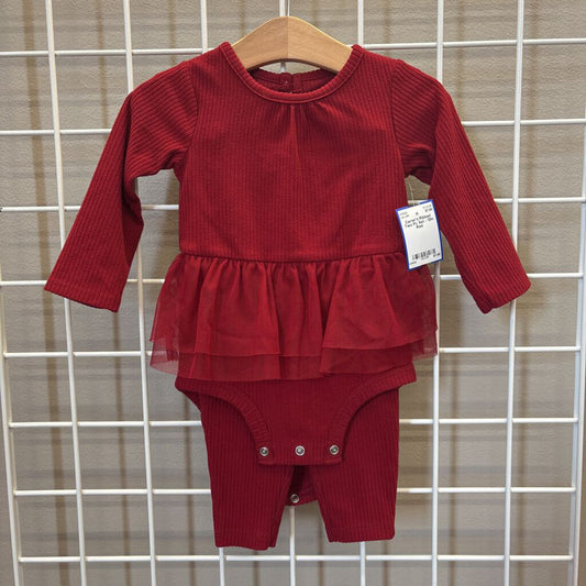 Carter's Ribbed Two Pc Set - 12m