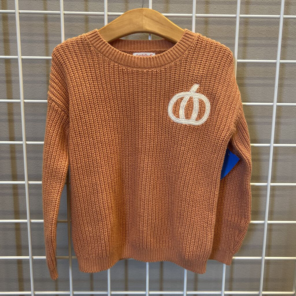 Cat & Jack Pumpkin Sweater - 4T
