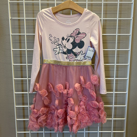Disney Jr. Minnie LS Dress - 4T