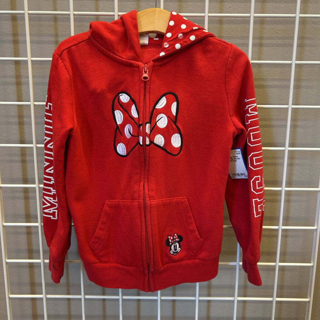 Disney Parks Minnie Zip Hoodie - 5/6