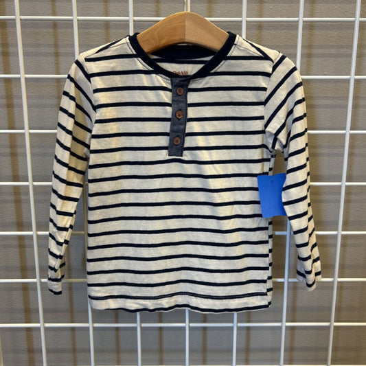 Pekkle Stripe LS Tee - 3T