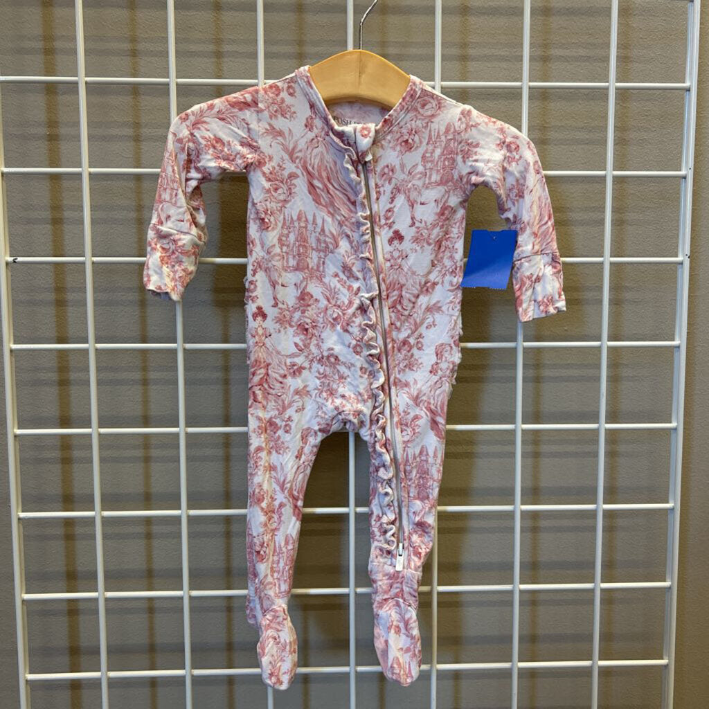 Posh Peanut Bamboo Fairytale Zip Sleeper - NB