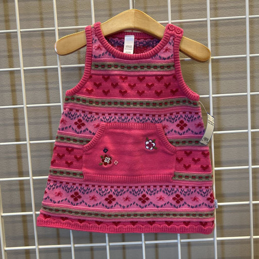 Little Me Knit Tank Dress - 24m