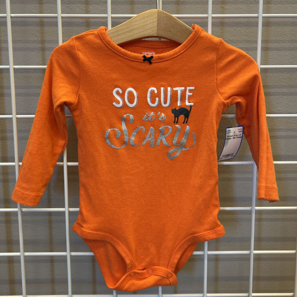 Carter's Scary LS Onesie - 18m