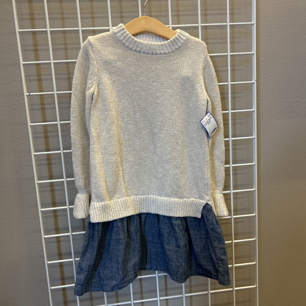 Crewcuts Sparkle Knit LS Dress - 7