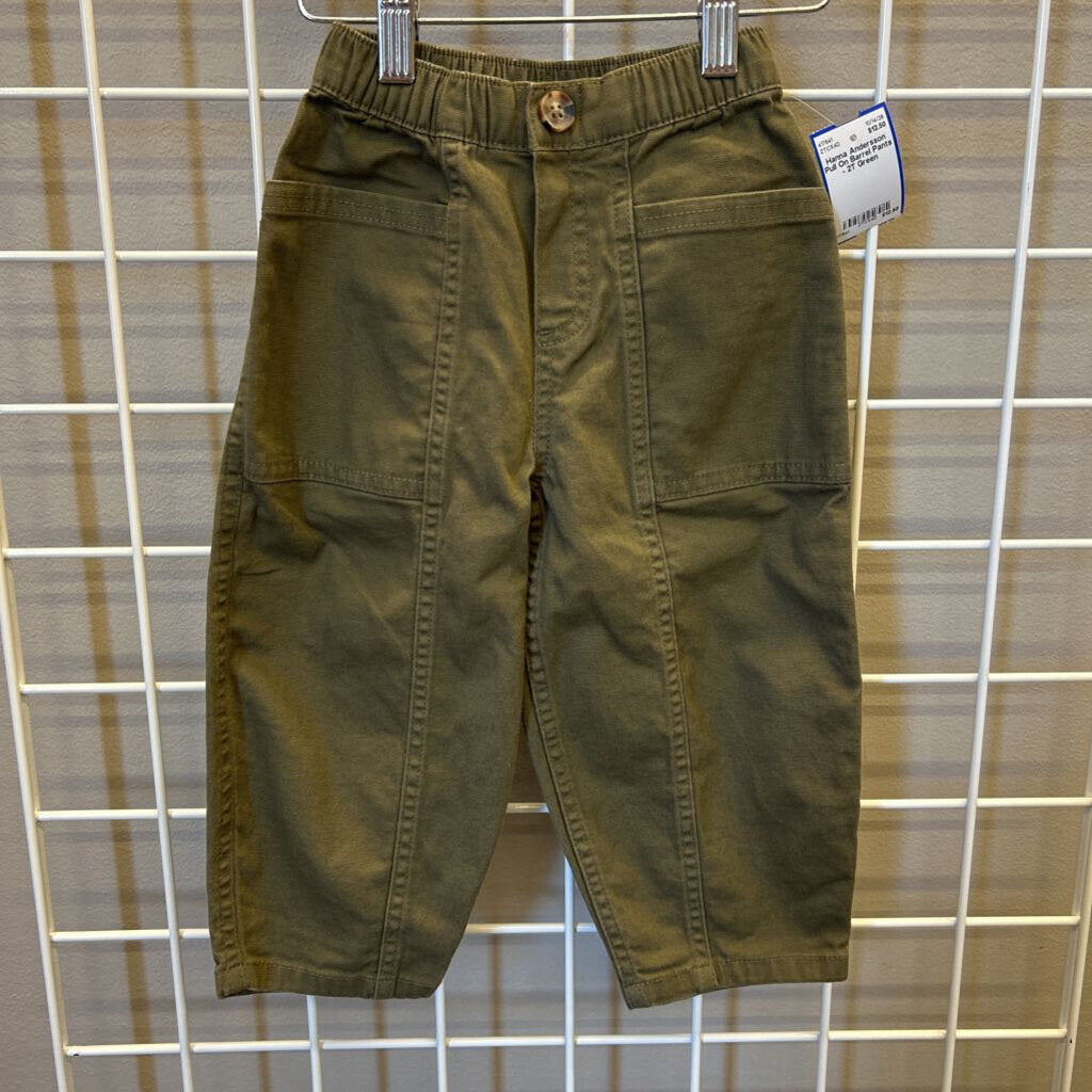 Hanna Andersson Pull On Barrel Pants - 2T