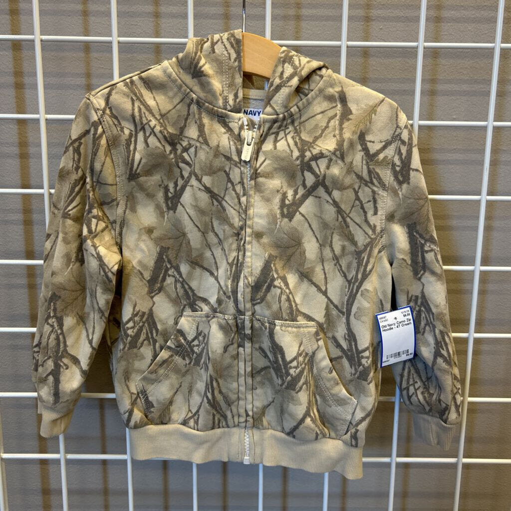 Old Navy Camo Zip Hoodie - 4T