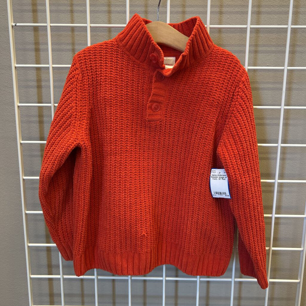 Hanna Andersson Sweater (snags on front) - 6/7