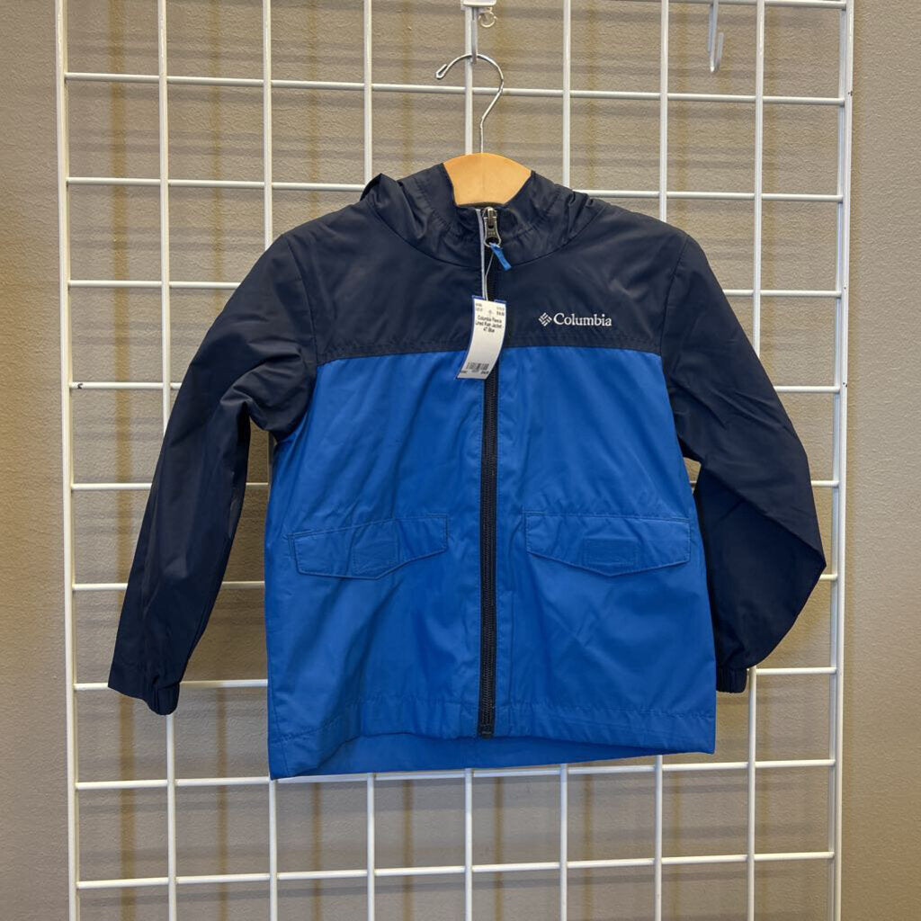 Columbia Fleece Lined Rain Jacket - 4T