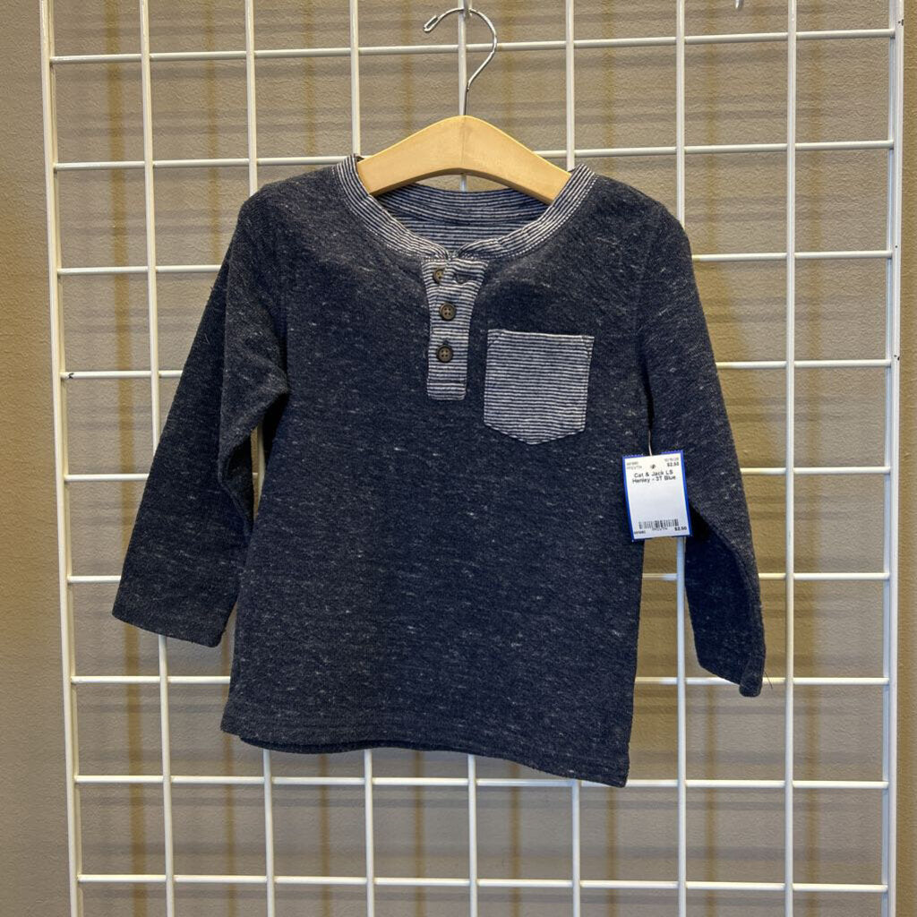 Cat & Jack LS Henley - 3T
