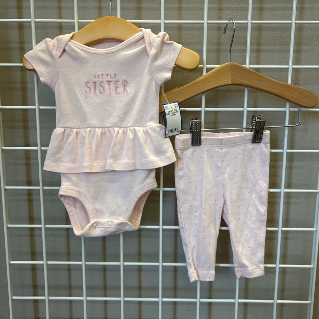 Carter's Little Sister Two Pc Set - 3m