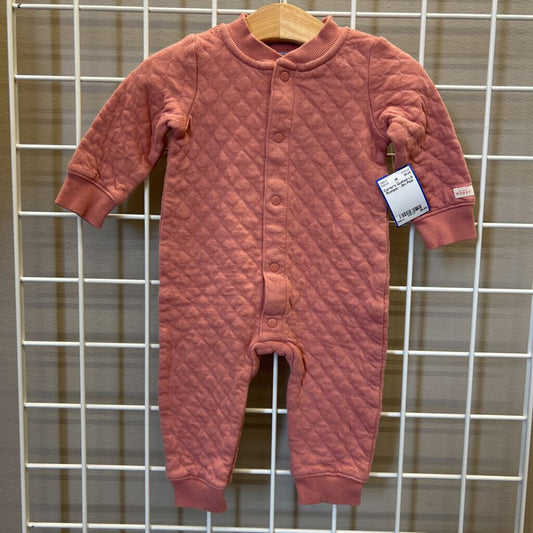 Carter's Quilted LS Romper - 9m
