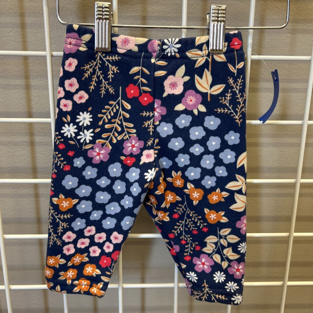 Carter's Floral Leggings - 6m