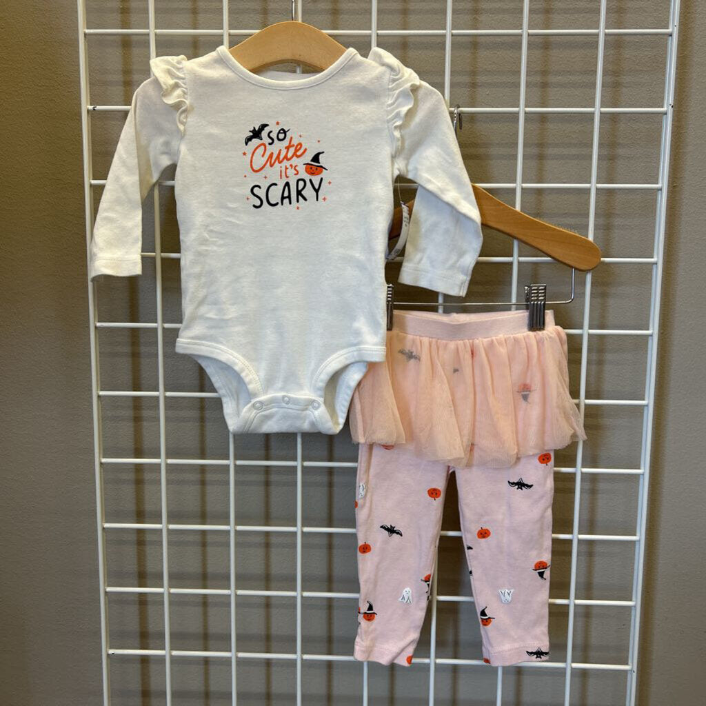 Carter's Scary Two Pc Set - 12m