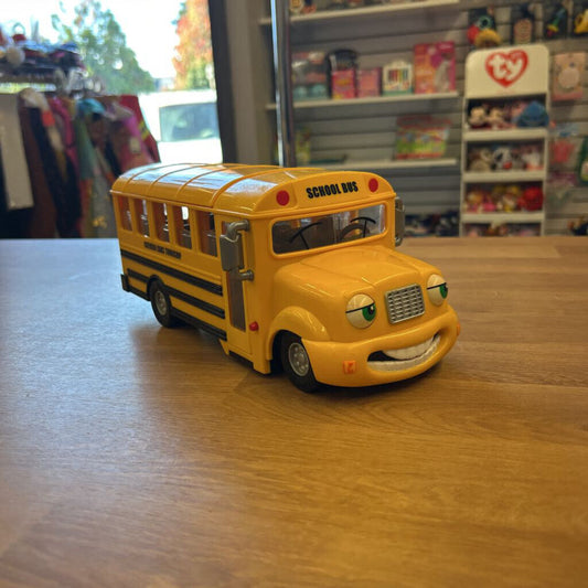 Chevron Cars School Bus