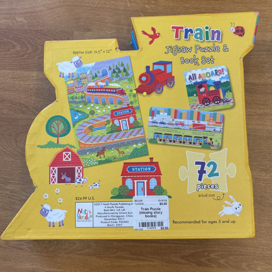 Train Puzzle (missing story books)