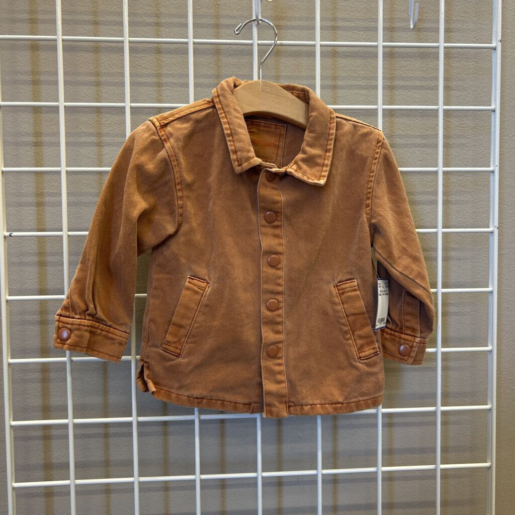 Cat & Jack LS Snap - 12m