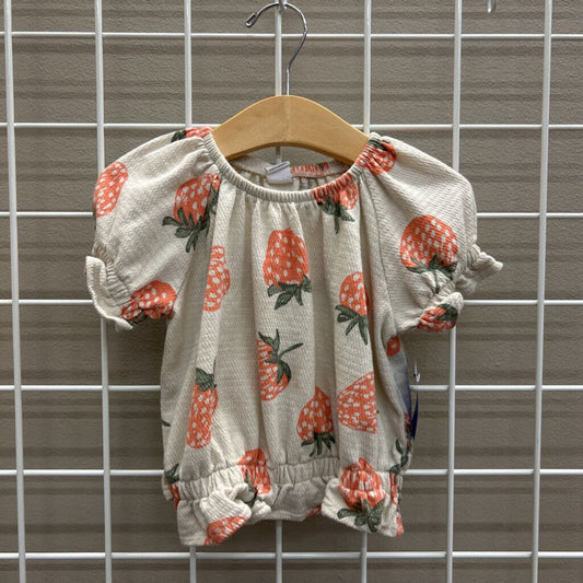 Baby Gap Strawberry SS Top - 3