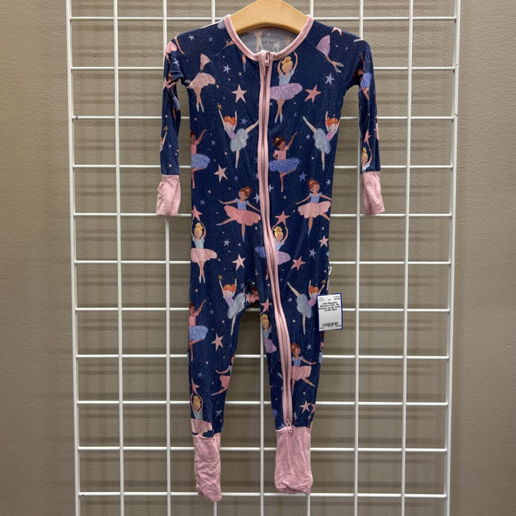 Little Sleepies Bamboo Fairy Zip Sleeper (wash wear) - 12/18m