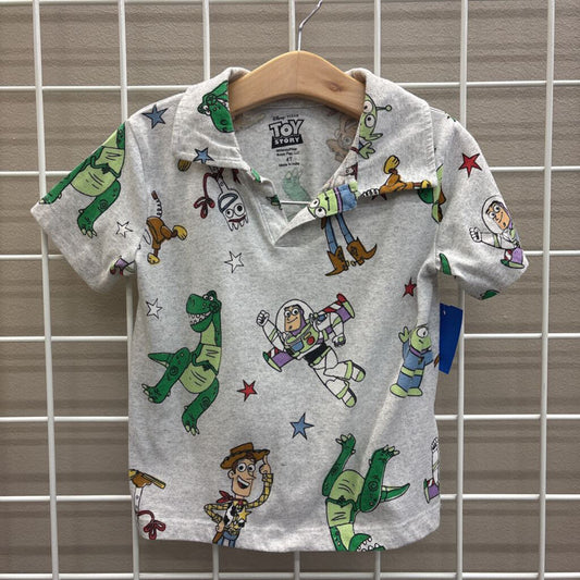 Toy Story SS Polo - 4T
