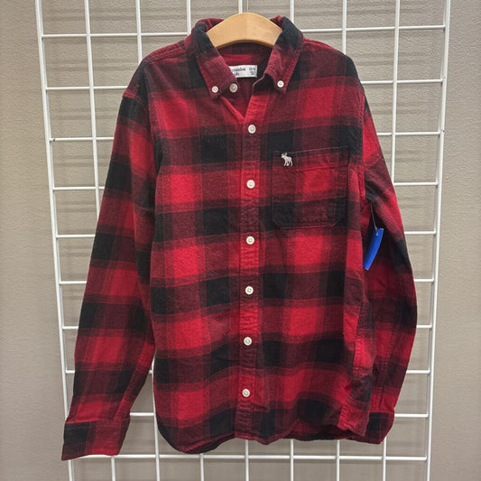 Abercrombie & Fitch Plaid LS Button Up - 13/14