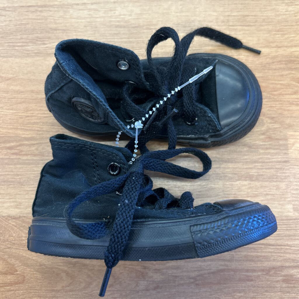 Converse Black High Top Sneakers - 5