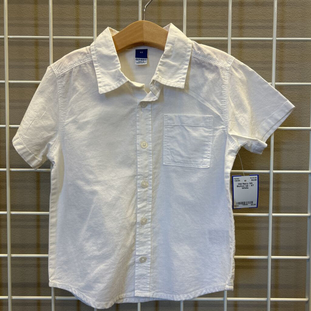Old Navy SS Button Up - 4T