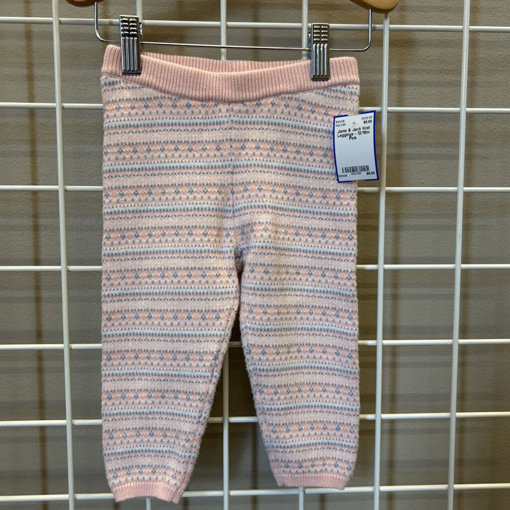 Janie & Jack Knit Leggings - 12/18m
