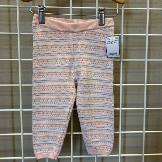 Janie & Jack Knit Leggings - 12/18m
