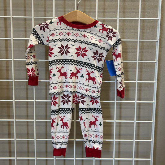 Children's Place Holiday Pjs - 6/9m