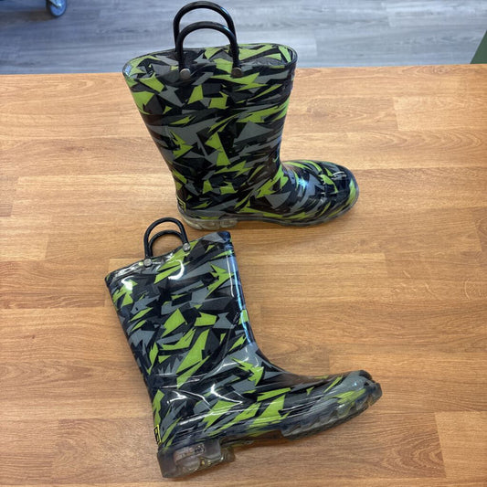 Western Chief Green Light Up Rain Boots - 1