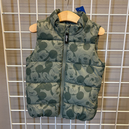 H&M Mickey Puffer Vest - 4T