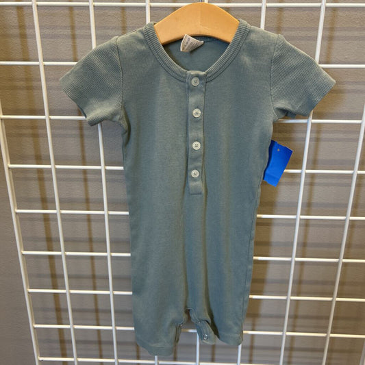 Kate Quinn Ribbed Short Romper - 2T
