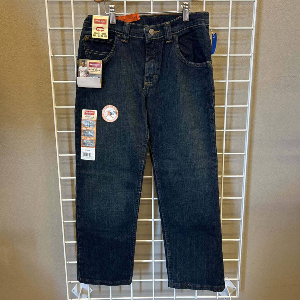 NWT Wrangler Straight Jeans - 10 Husky