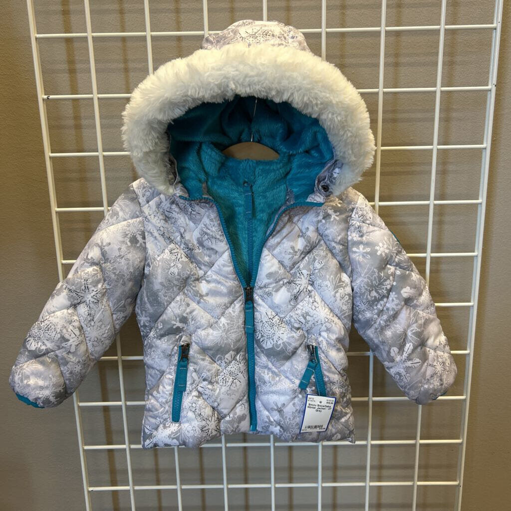 Snozu Snowflake Winter Jacket - 2T